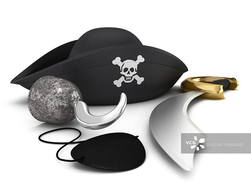 海盗装备图片素材