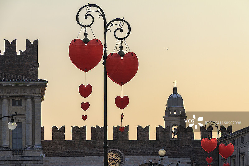 意大利维罗纳情人节图片素材