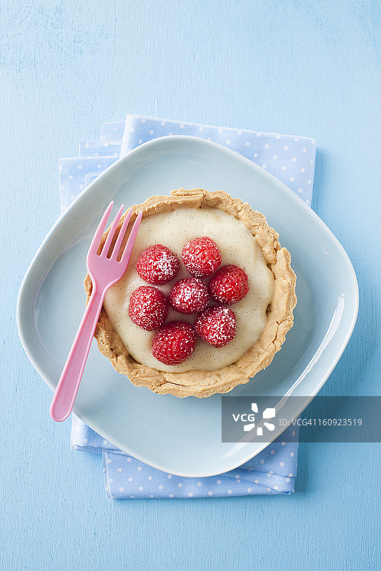 覆盆子馅饼图片素材