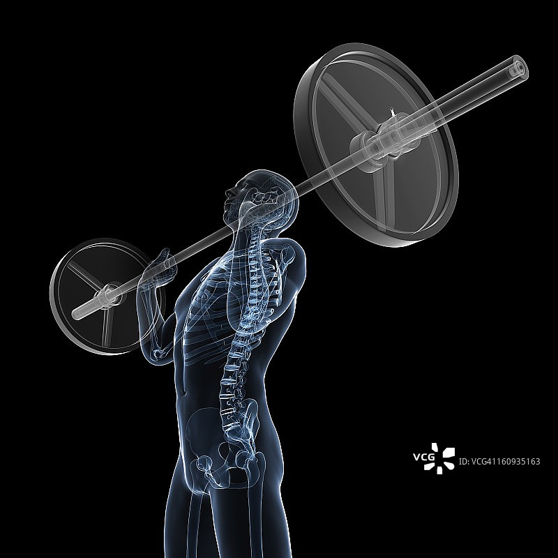 举重运动员艺术作品图片素材