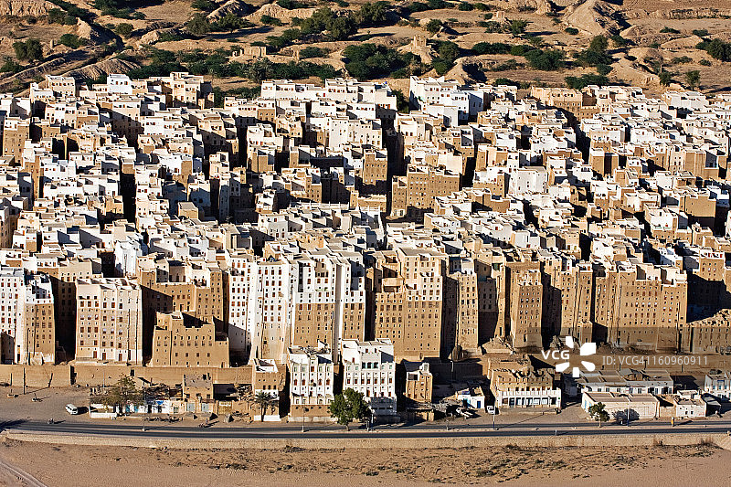 联合国教科文组织希巴姆古城图片素材