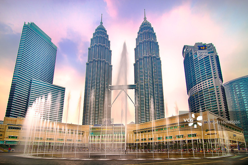 吉隆坡双子塔图片素材