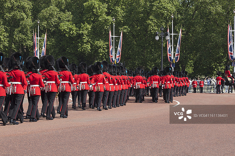 白金汉宫外的守卫图片素材