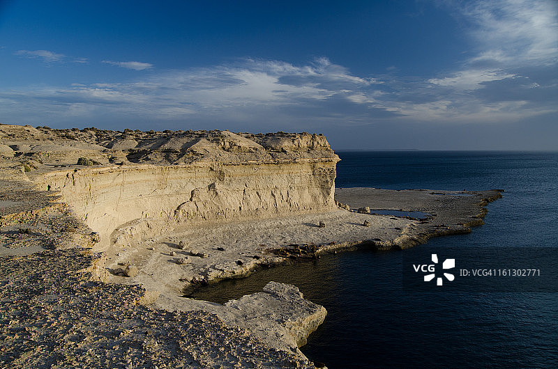新海湾日落时休息的海狮图片素材