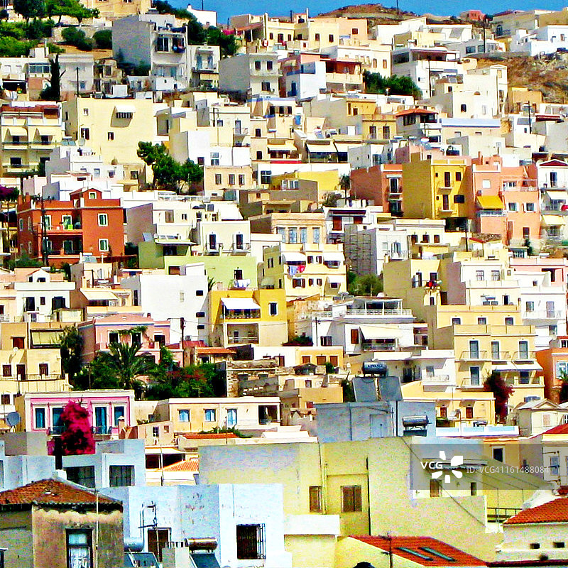 基克拉迪建筑（希腊建筑）图片素材