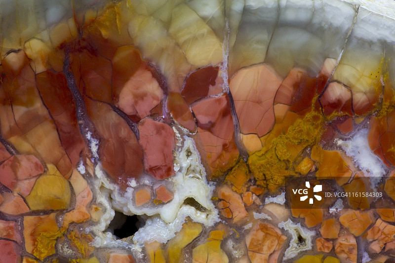 霞石特写彩色图案图片素材