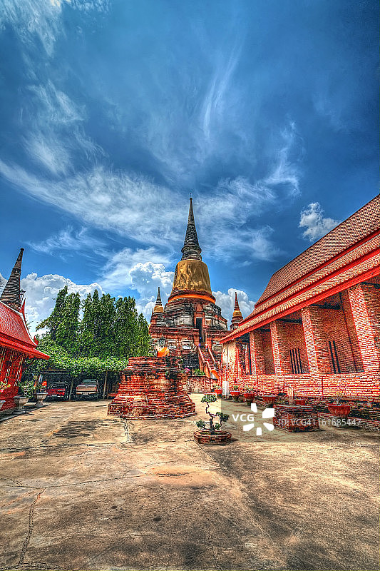 Wat Yai Chai Mongkol图片素材
