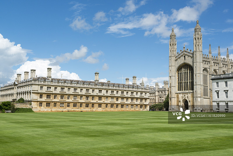 剑桥大学国王学院图片素材