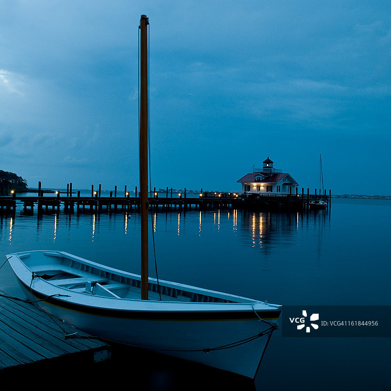 北卡罗来纳州曼特奥的早晨图片素材
