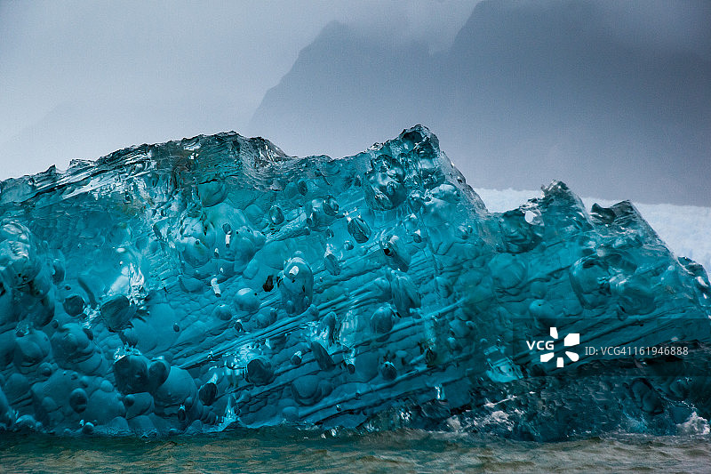 气泡冰山图片素材