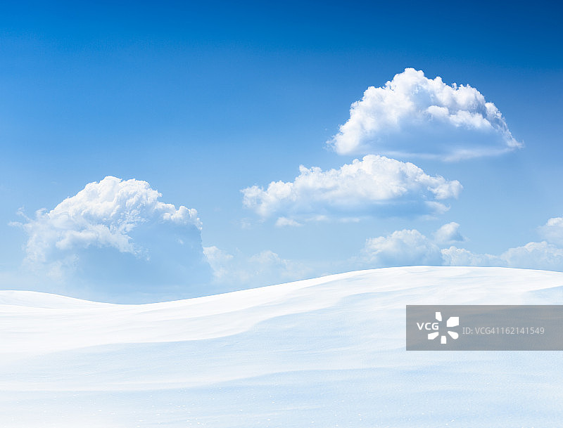 冬天的风景图片素材