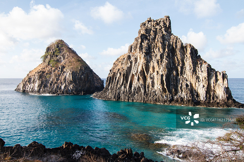 莫罗·多伊斯·伊尔芒斯，卡辛巴杜帕德里海滩图片素材