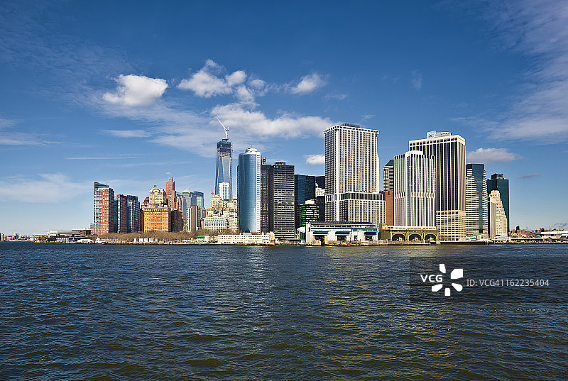 纽约市天际线图片素材