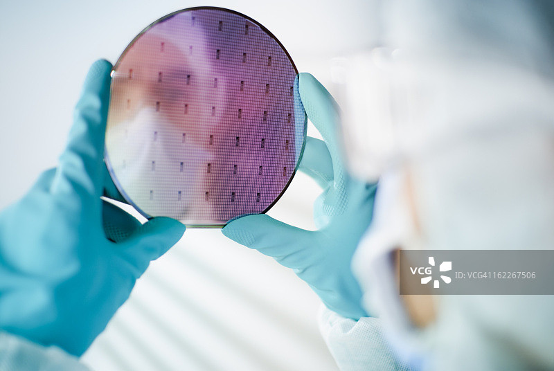 硅晶圆图片素材