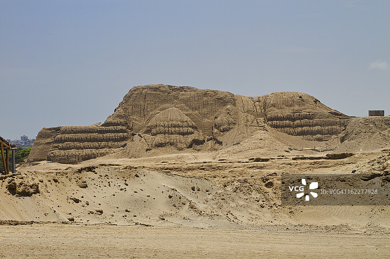 秘鲁莫奇卡文化太阳神庙图片素材