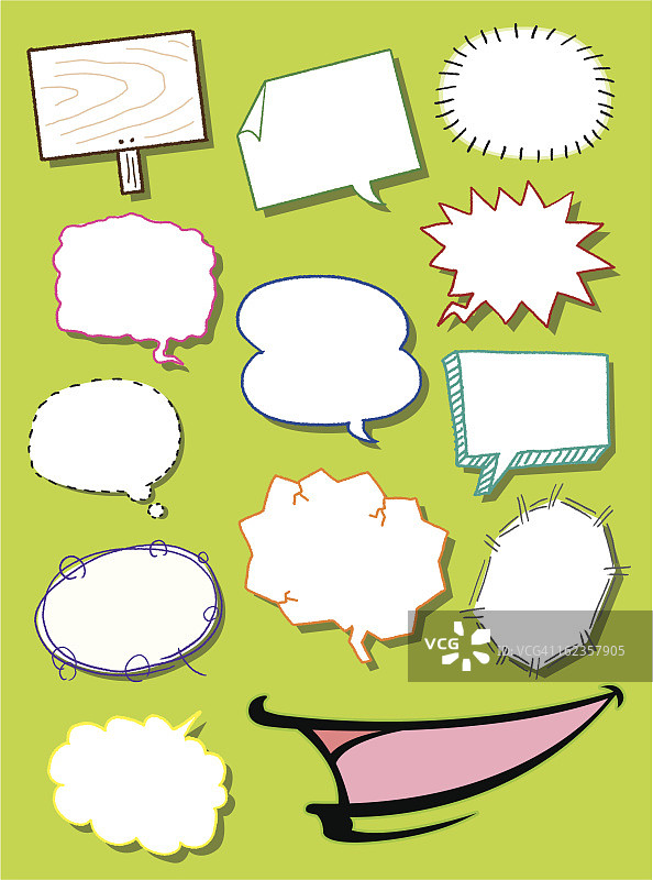 演讲的泡沫图片素材