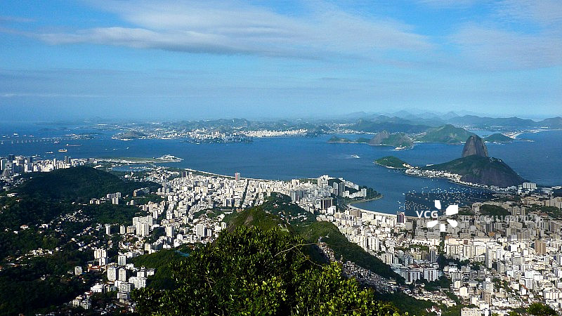 里约热内卢和瓜纳巴拉湾图片素材