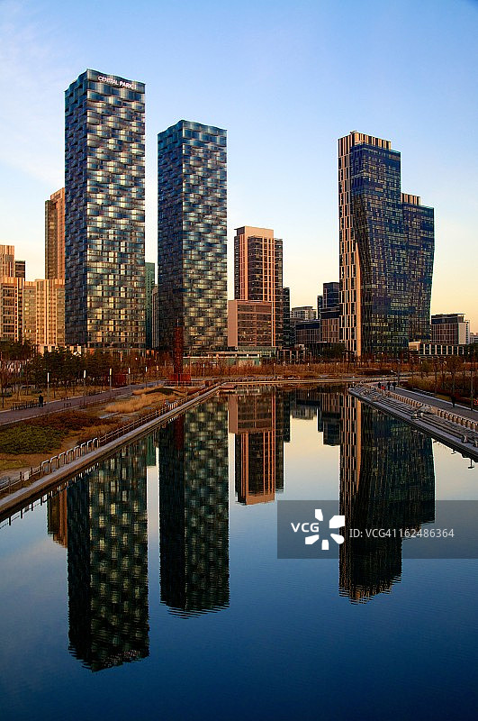 松岛中央公园附近的公寓图片素材