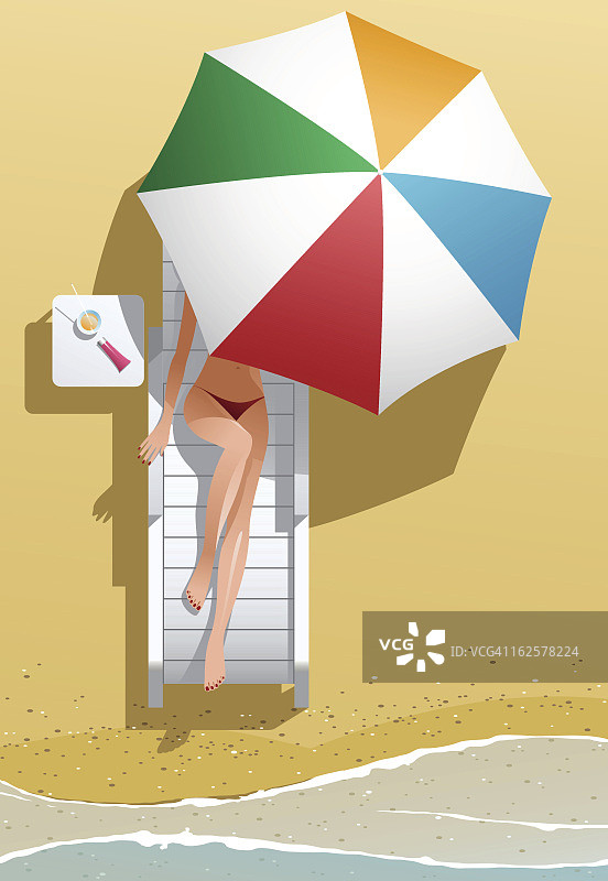 夏天的女孩图片素材