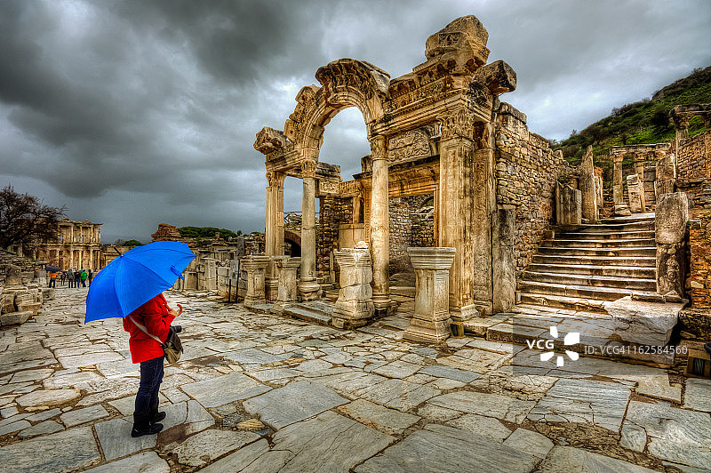 哈德良神庙，以弗所图片素材