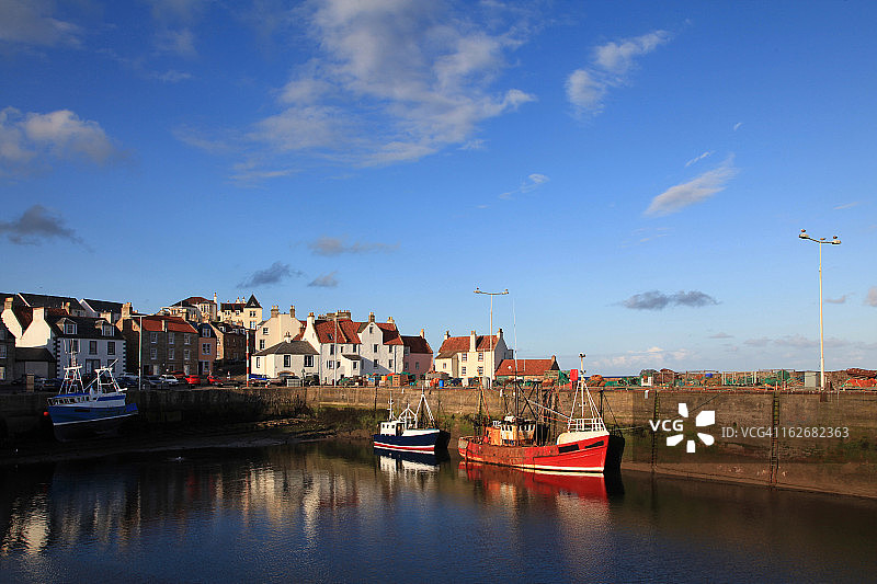 皮滕威姆内港，法夫图片素材