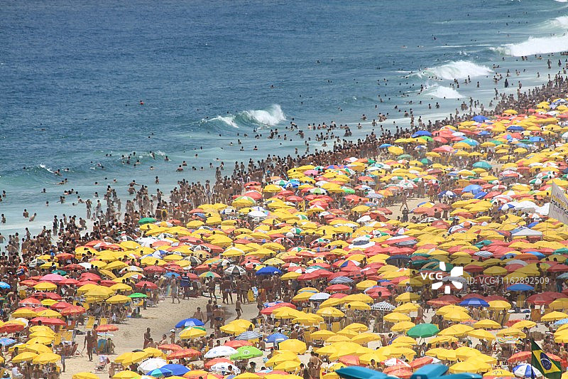 巴西里约热内卢伊帕内玛图片素材