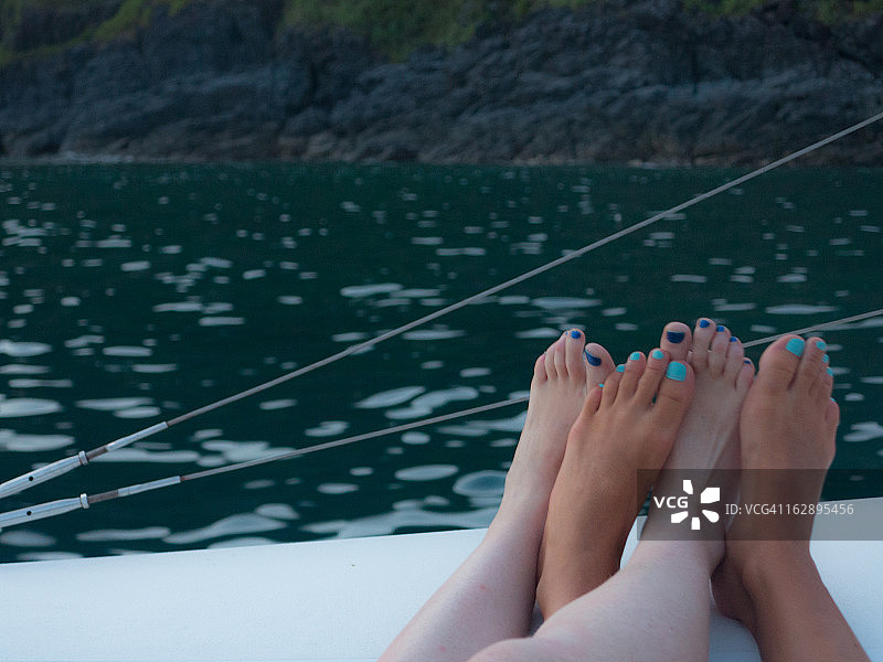 蓝色脚图片素材