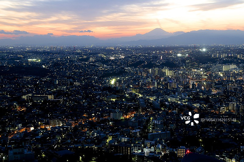 横滨黄昏图片素材