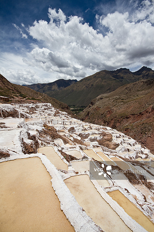 马拉斯盐池图片素材