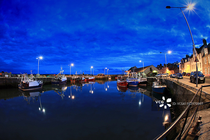 皮滕威姆的蓝色时刻图片素材