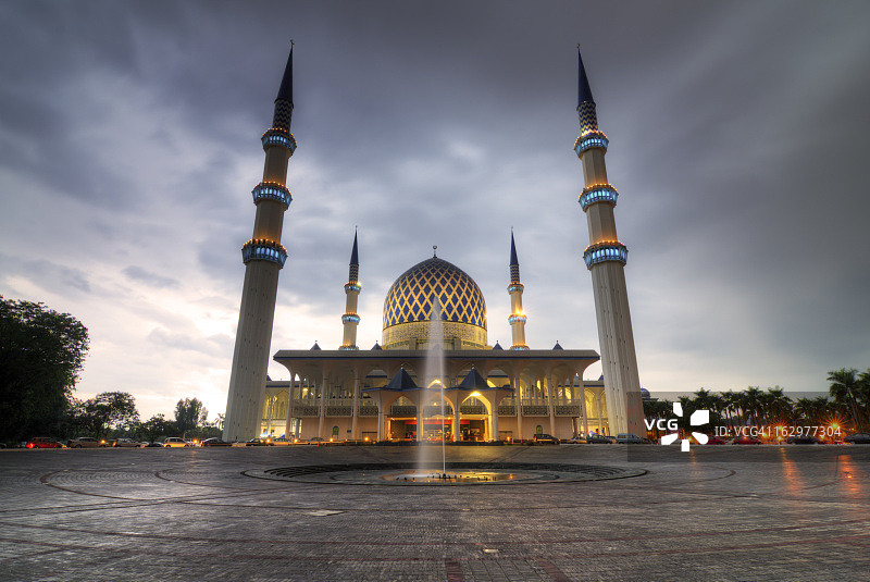 苏丹沙拉胡丁阿卜杜勒阿齐兹清真寺图片素材