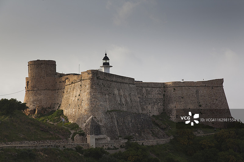 突尼斯塔巴卡城镇景观图片素材