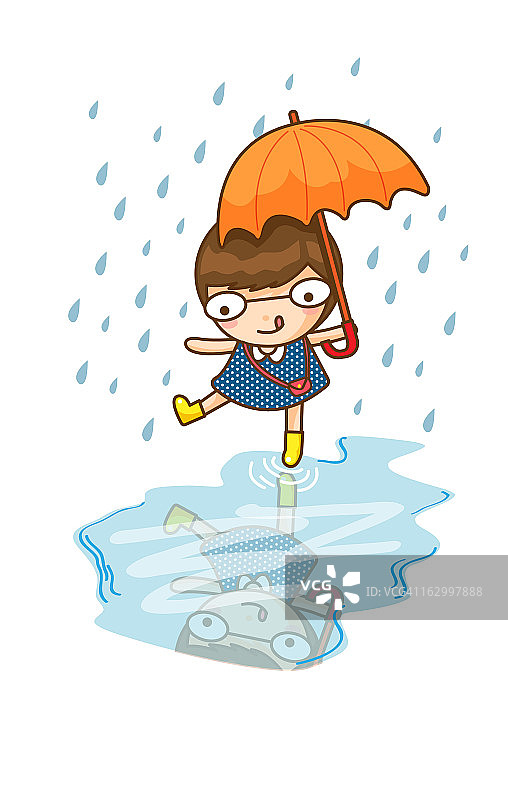 甜美的雨图片素材