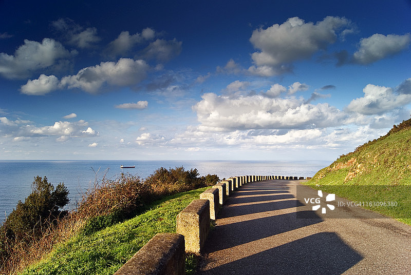 通往考古公园之路图片素材