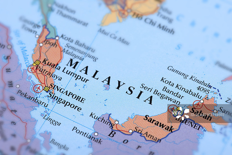 马来西亚和新加坡图片素材