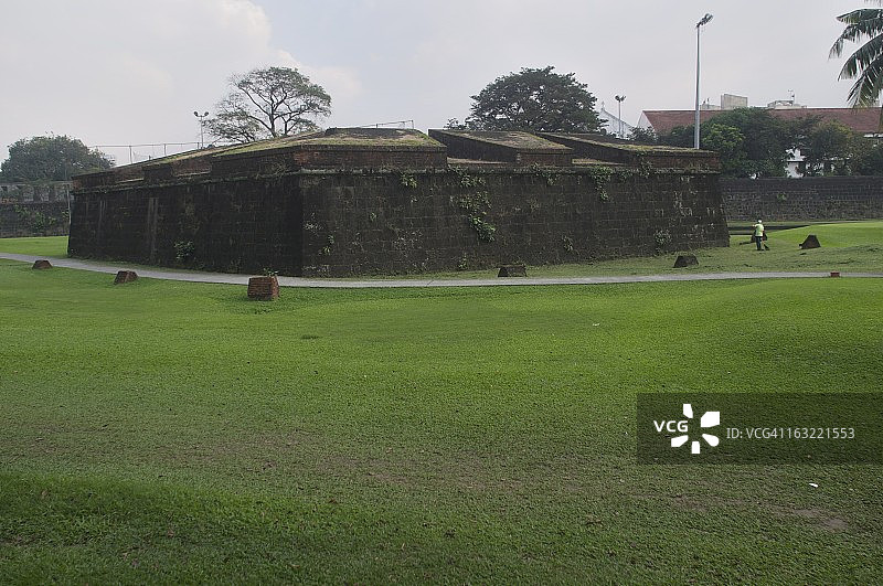 Intramuros的街角防御图片素材
