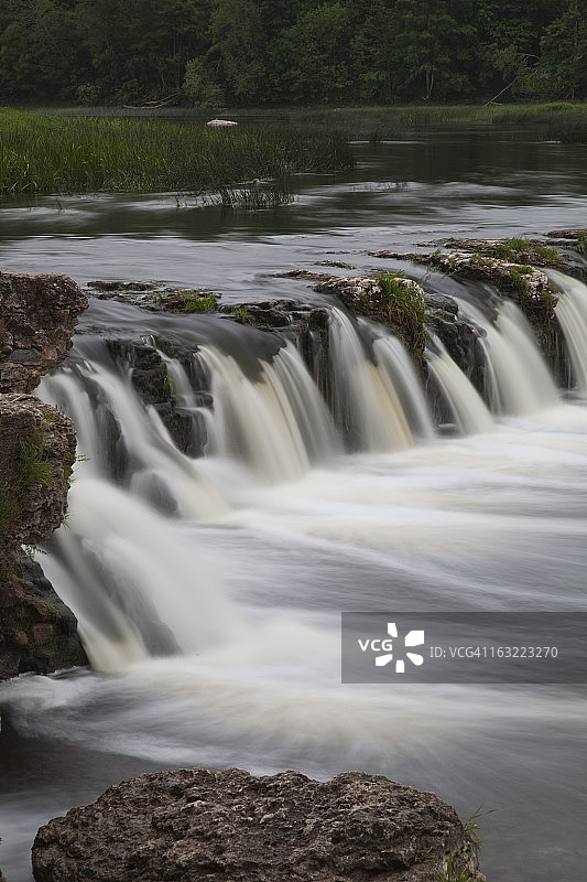 拉脱维亚库尔迪加乡村风光图片素材