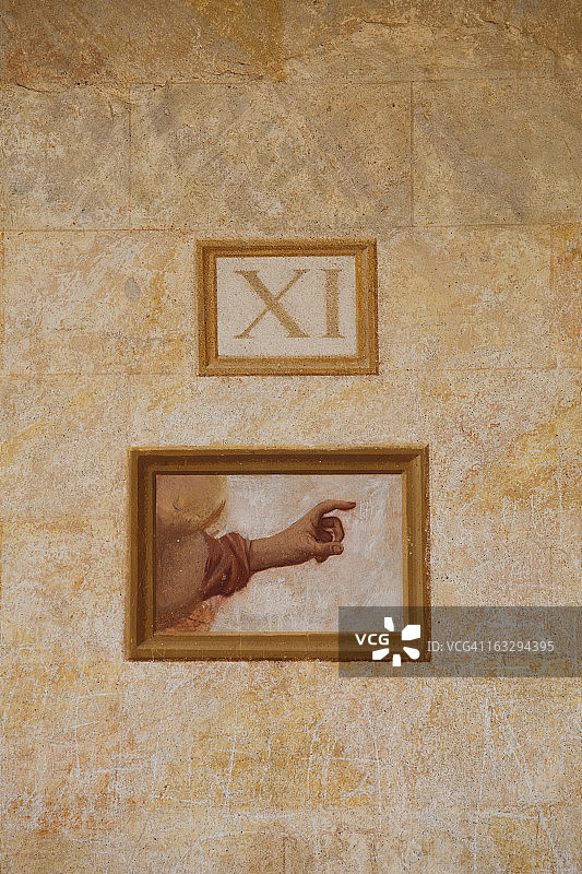 意大利皮埃蒙特城镇细节图片素材