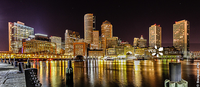 波士顿港图片素材