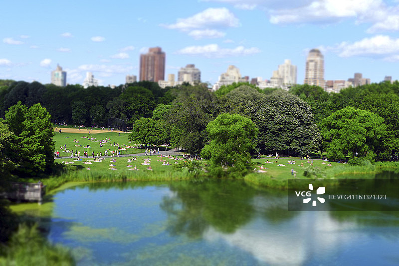 纽约市中央公园图片素材