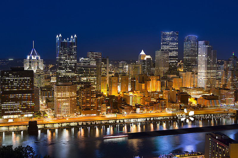 匹兹堡市中心图片素材