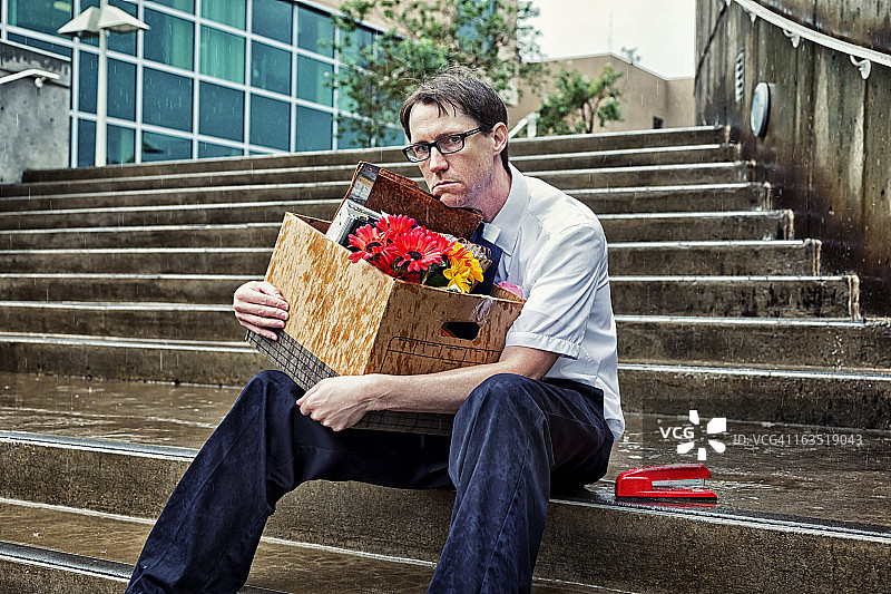 失业的商人图片素材