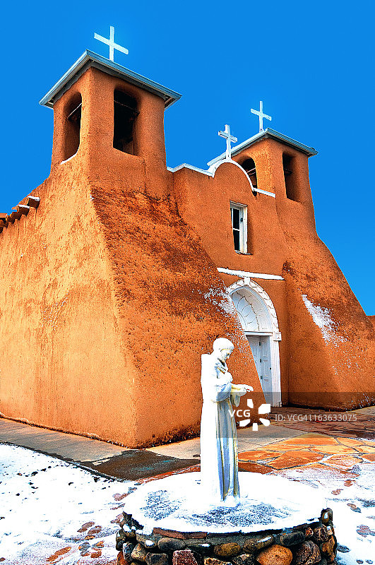 旧金山德阿西斯教堂图片素材