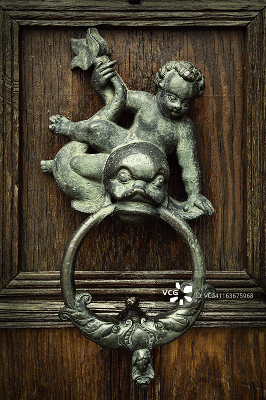 老式门环图片素材