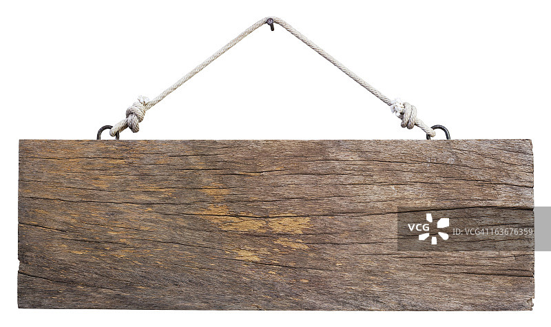 斑驳的旧木制标牌图片素材