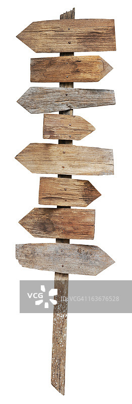 老旧的木质标牌图片素材