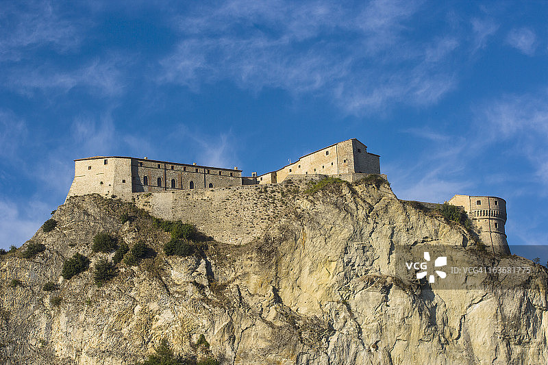 岩石与堡垒图片素材