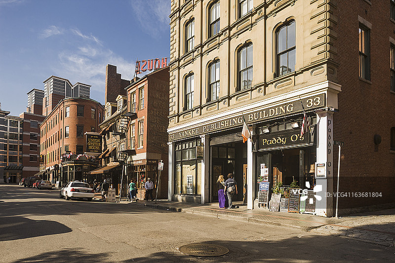 联合街景观图片素材