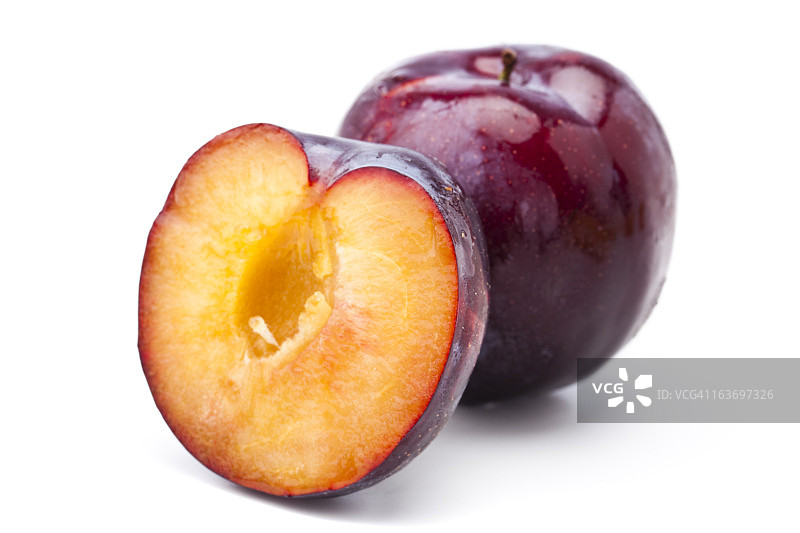 红李子图片素材