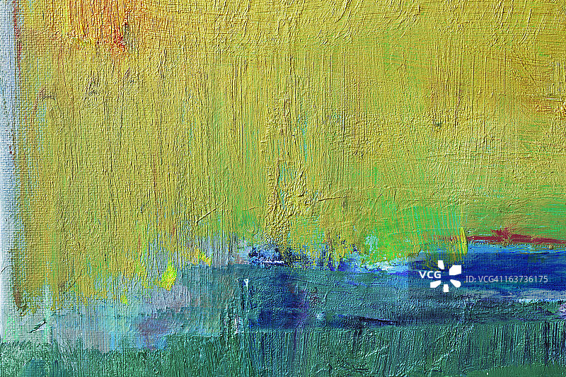 抽象的绿色艺术背景。图片素材